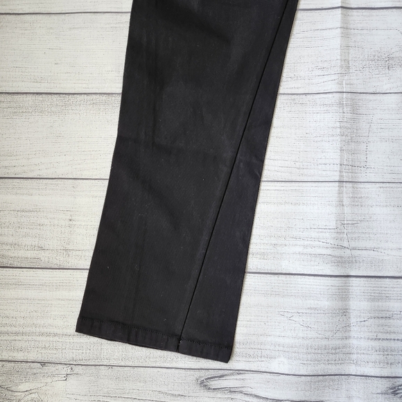Men's Water Resistant Black Pants With Zipper Pockets - Picture 10 of 11